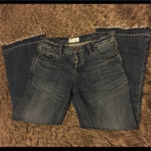 Cute Frayed Free People Jeans